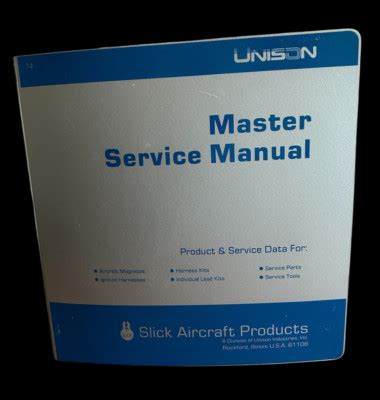 Slick Master Service Manual F 1100