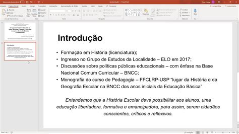 Slide De Tcc