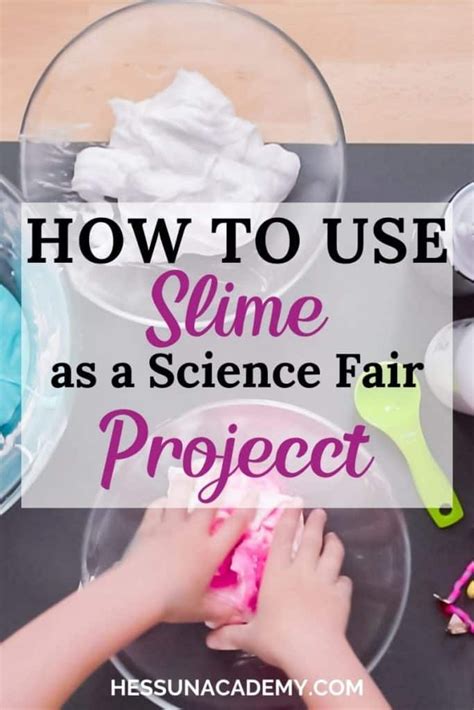 Slime Science Fair Project Your One Stop Resource Slime Lab Worksheet - Slime Lab Worksheet