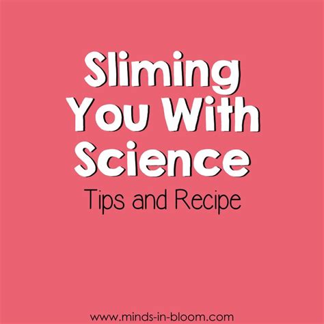 Sliming You With Science Minds In Bloom Slime Experiment Worksheet - Slime Experiment Worksheet