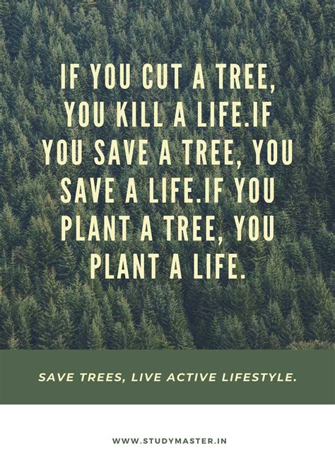 Slogans Save Trees Quotes