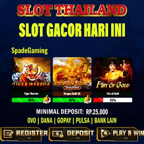 slot dana : Thailand dengan SBOBET gacor Super Menang Gacor