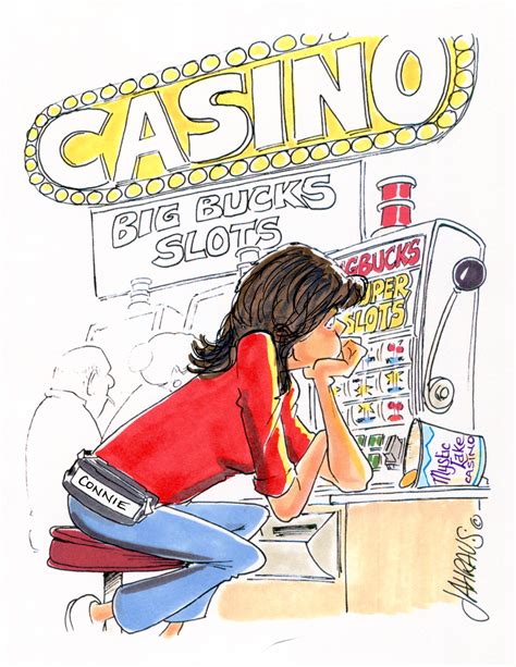 slot machine cartoon