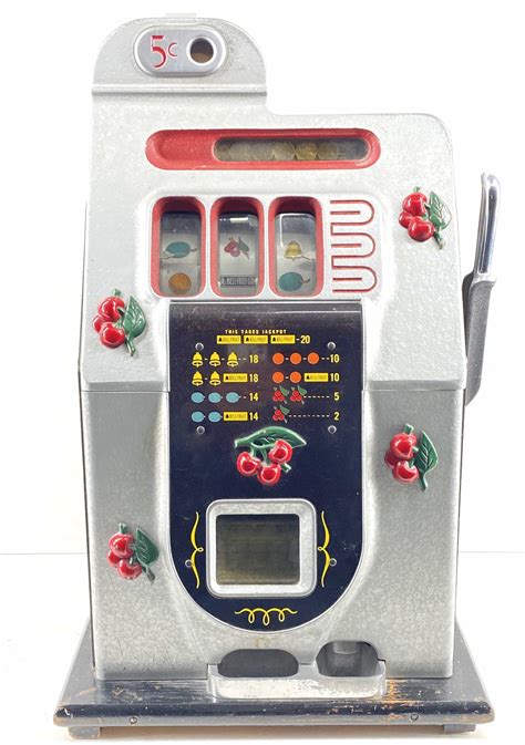 slot machine from 1930s