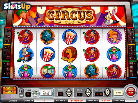 slot machine gratis circus eape