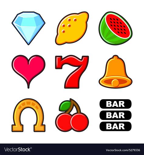 slot machine icons vector free luxembourg