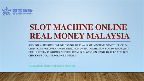 slot machine online real money malaysia jsfx