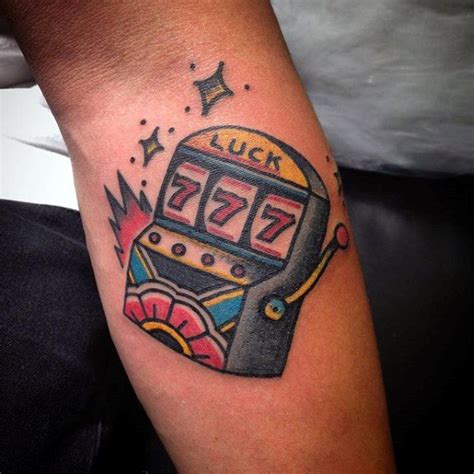 slot machine tattoo