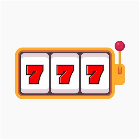 Slot Machine With Lucky Sevens Jackpot Lucky Seven 777 Slot Machine Stock Illustration - Lucky Slot