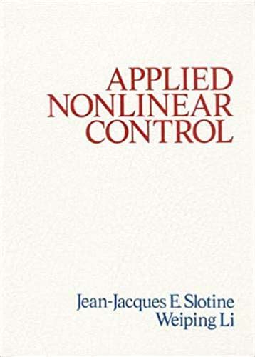 Full Download Slotine Applied Nonlinear Control Solution 