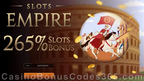 slots empire bonuses