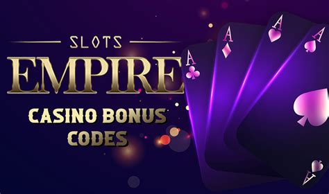 slots empire code bonus sans dépôt