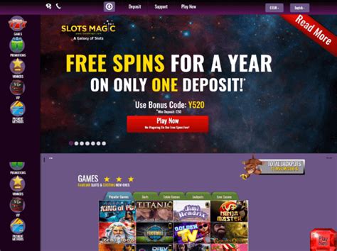 slots magic 20 free spins