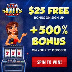 slots village casino sign up bonus