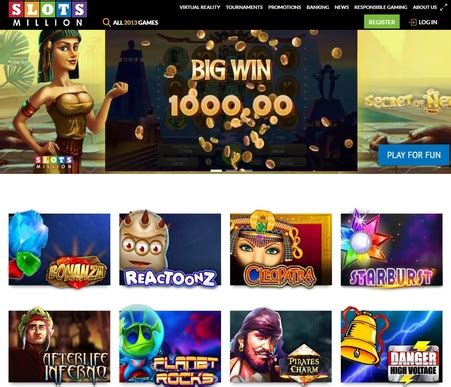 slotsmillion online casino Deutsche Online Casino