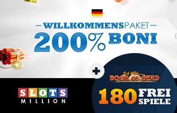 slotsmillion willkommensbonus ager