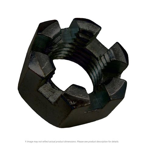  Slotted Hex Nut - Slotted Hex Nut