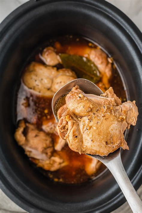 SkinnyTaste’s Slow Cooker Adobo Chicken: A Flavorful & Guilt-Free Meal