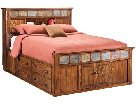 slumberland full size bed frame