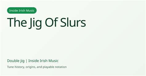 Slurs For Irish