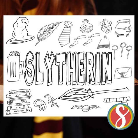 slyren coloring page