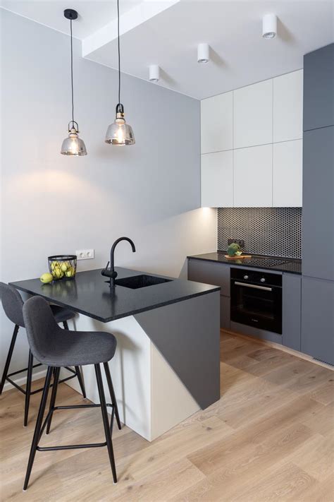 Small Apartment Kitchen Made To Look Spacious And Modern Kitchen Design For Small Apartment - Modern Kitchen Design For Small Apartment
