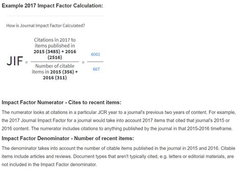 Small Journal Impact Factor