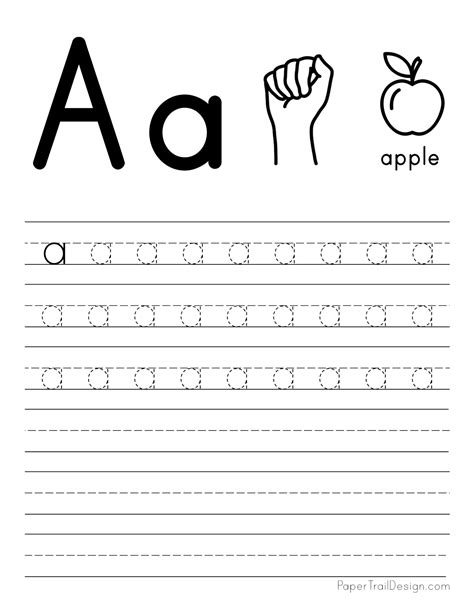 Small Letters Tracing Worksheets A To Z With Small Letters In 4 Lines - Small Letters In 4 Lines