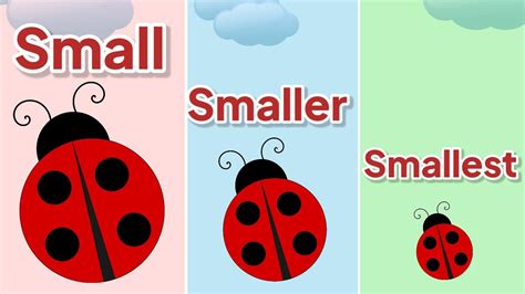 Small Smaller Smallest