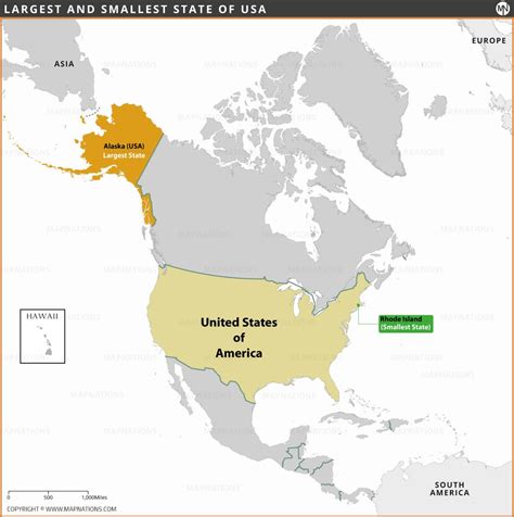 Smallest State In Usa