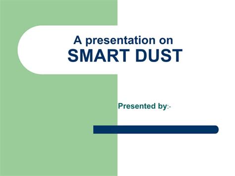 Smart Dust Aims To Monitor Everything Cnn