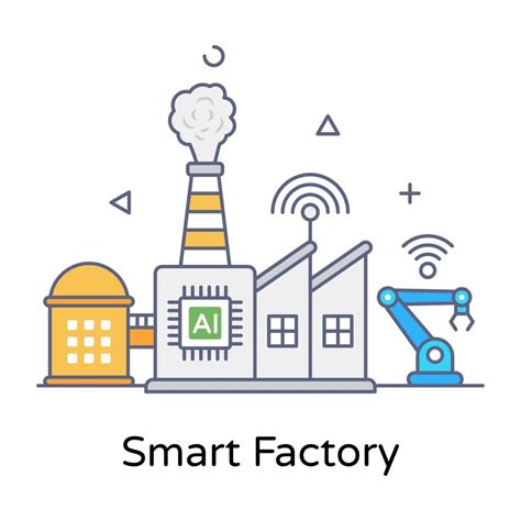 smart factory icon