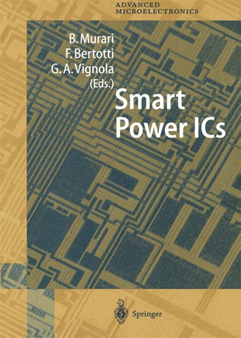 Smart Power Ics Technologies And Applications Springer Series In Advanced Microelectronics