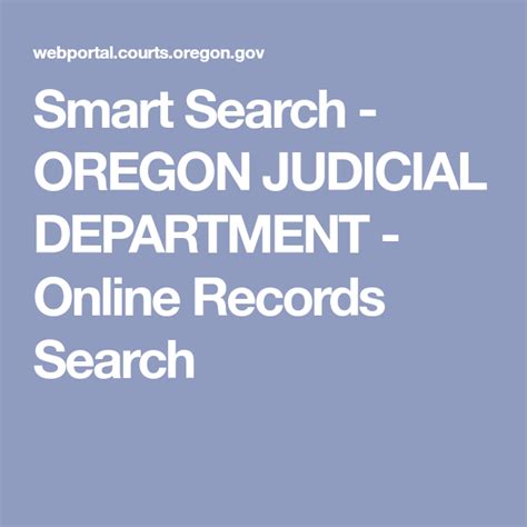 smart search oregon