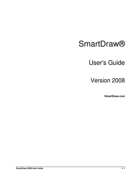 Full Download Smartdraw 2010 User Guide 