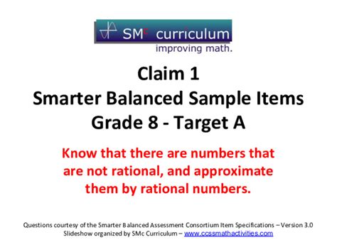 Smarter Balanced Sample Items 8th Grade Math Target Bivariate Data Worksheets 8th Grade - Bivariate Data Worksheets 8th Grade