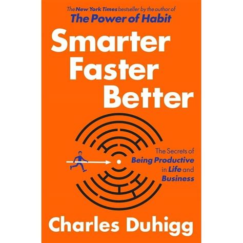 Smarter Faster Better: The Secrets Of Being Productive