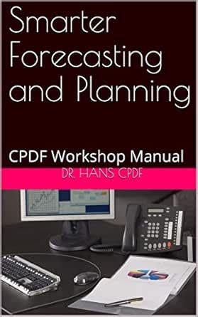 smarter forecasting and planning cpdf workshop ma