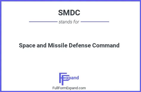 Smdc Full Form