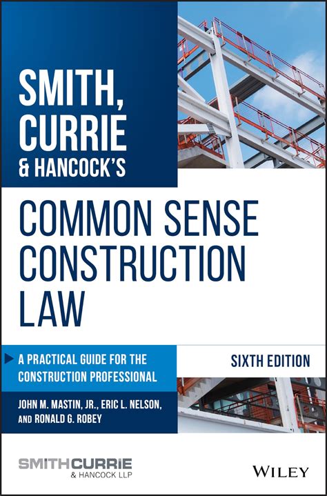 smith currie hancock s common sense construction