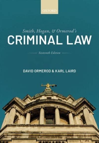 Full Download Smith And Hogan Criminal Law 10Th Edition 