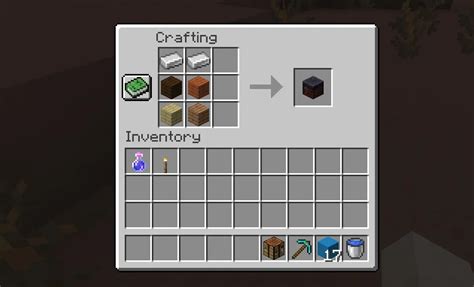 smithing table in minecraft