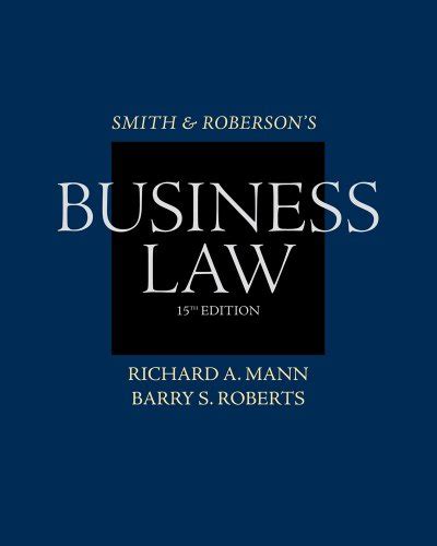 Full Download Smithrobersons Business Law 15Th Edition Test Bank 