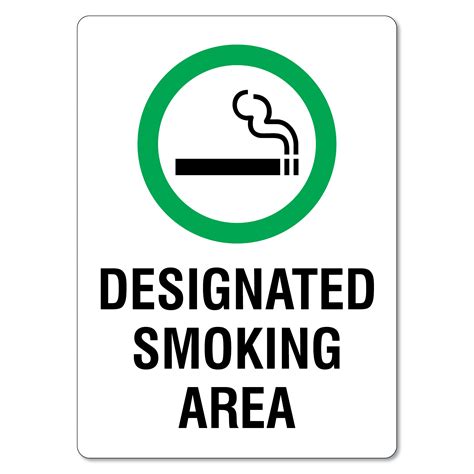 smoking area