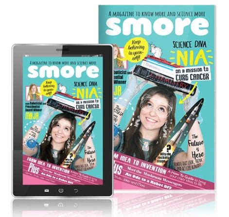 Smore Is An Inspiring New Magazine For Girls Science Magazine For Girls - Science Magazine For Girls