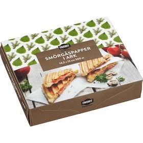 smorgaspapper innehall