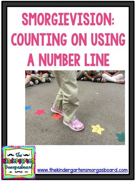 Smorgievision Counting On Using A Number Line The Number Lines For Kindergarten - Number Lines For Kindergarten