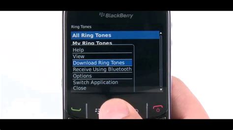 sms tone for blackberry