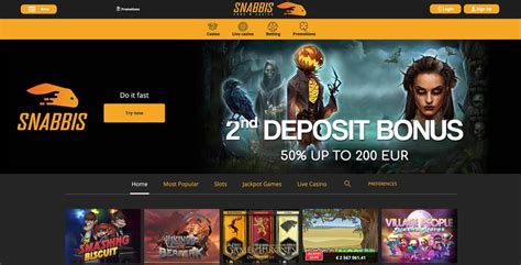 snabbis casino UI