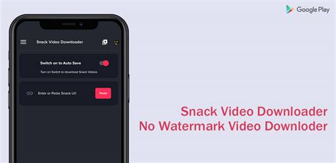 SNACK VIDEO DOWNLOADER NO WATERMARK - Download Slide Foto TikTok Tanpa Watermark